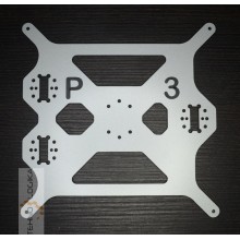 Prusa i3 Y-Schlittenplatte aus Aluminium-Verbundmaterial für altes Modell