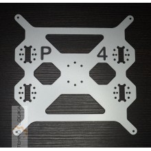 Prusa i3 Y-Schlittenplatte aus Aluminium-Verbundmaterial