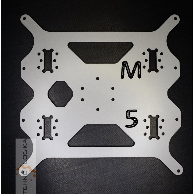 Malyan M150 Aluminium-Komposit-Heizbettträger, Y-Wagenplatte