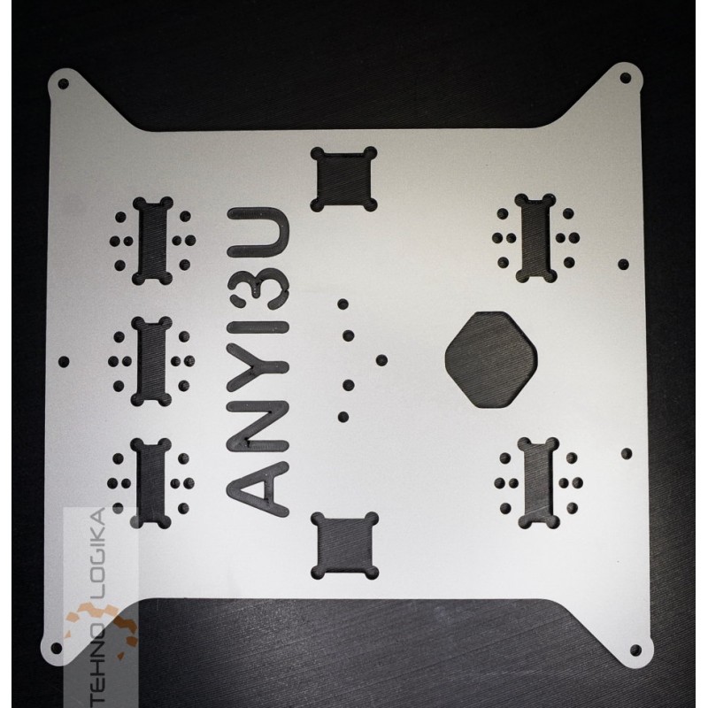 Anycubic i3 Mega Aluminium composite Heated Bed Support, upgrade Y carriage Plate