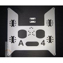 Anet A8, Anet A6, Aluminium composit Heated Bed Support, upgrade Y carriage Plate