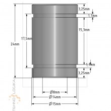 Linearführung LM8UU