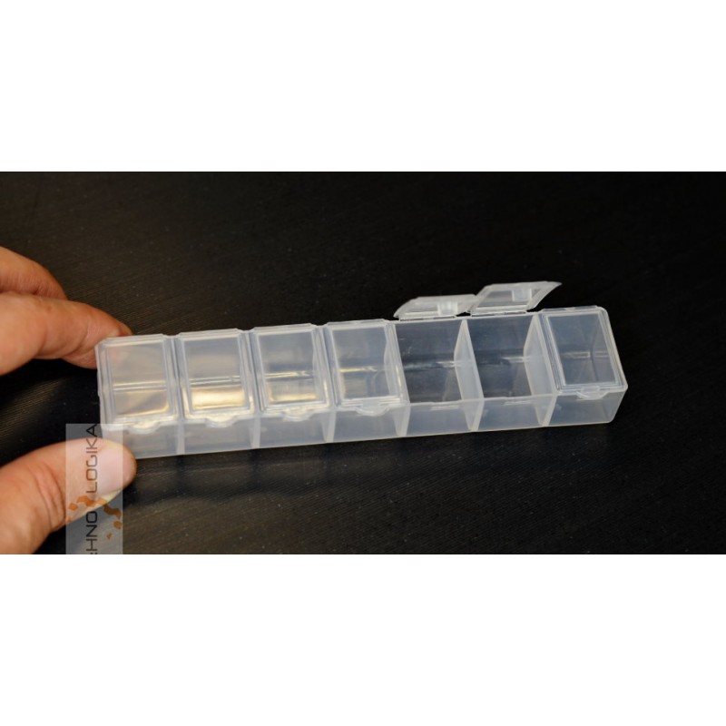 Smd component, small part organizer, Nozzle organizer 7 sections